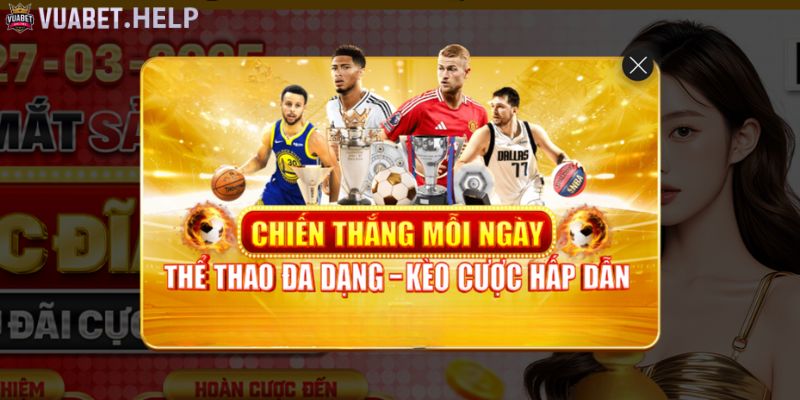 Cược đa dạng kèo tại Vuabet