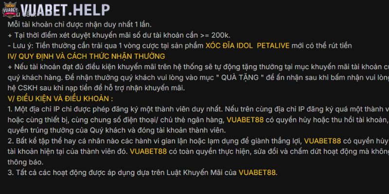 Để tối ưu hoá trải nghiệm tại nhà cái, hãy đọc kỹ và tận dụng tối đa các ưu đãi.
