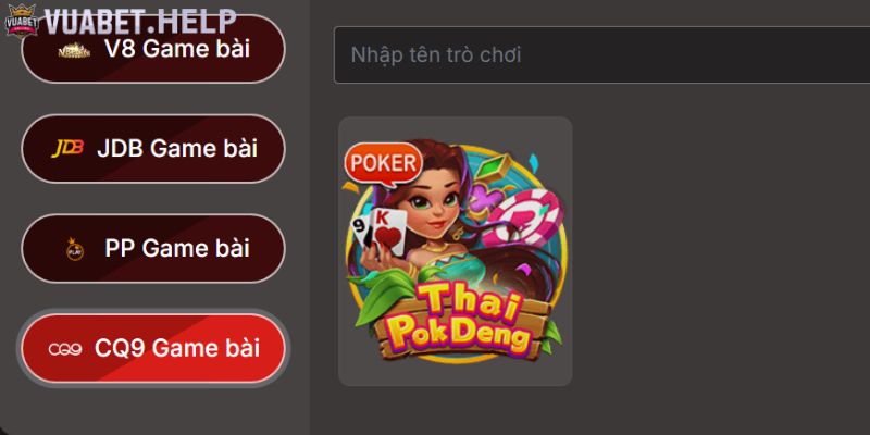 Khám phá game bài Vuabet và nạp tiền để bắt đầu đặt cược ngay