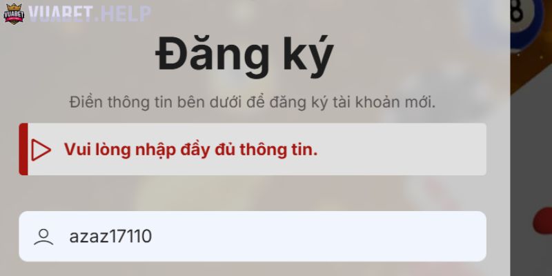 Những lưu ý khi thực hiện hướng dẫn đăng ký