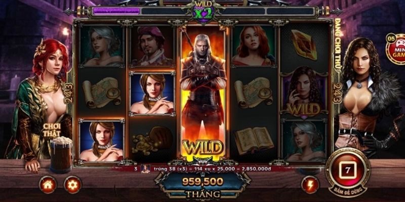 Slot The Witcher mở ra thế giới săn hũ Trung Cổ hấp dẫn