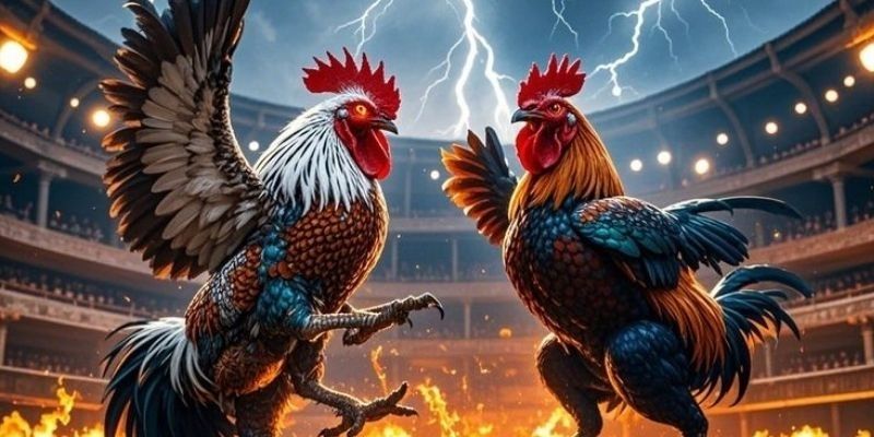 Gà chọi Mỹ nổi bật với lối đá tốc độ và ra đòn hiểm hóc
