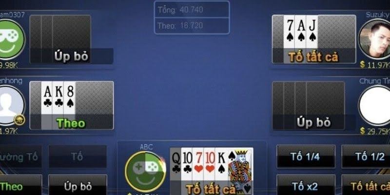 Tham gia ván game an toàn với luật chơi Xì Tố chuẩn