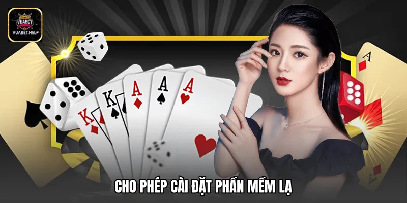 Cho phép cài đặt phần mềm lạ
