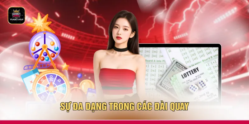 Sự đa dạng trong các đài quay