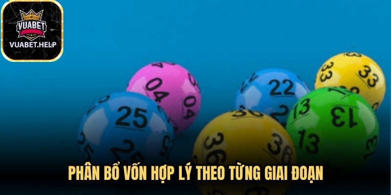 Phân bổ vốn hợp lý theo từng giai đoạn