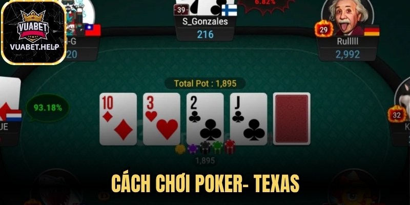 Cách Chơi Poker- Texas