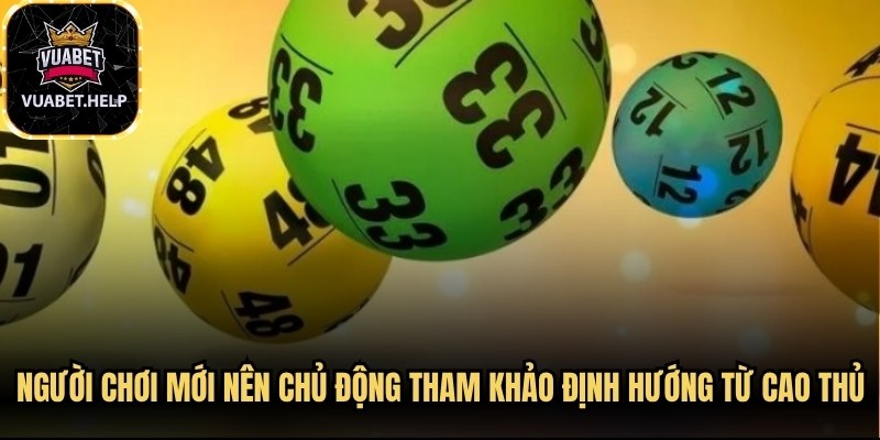 Người chơi mới nên chủ động tham khảo định hướng từ các cao thủ